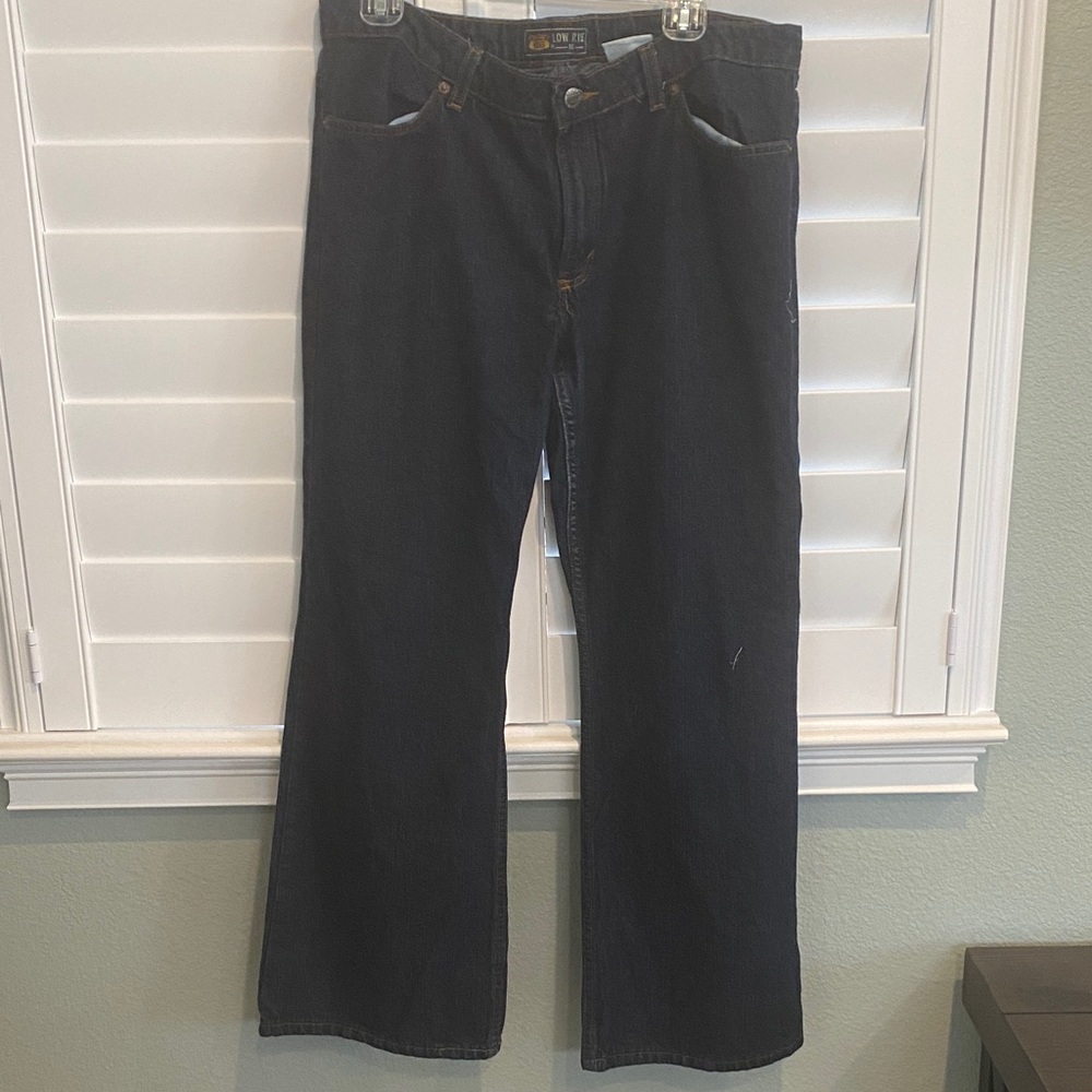Route 66 Women's Dark Blue Flare Jeans